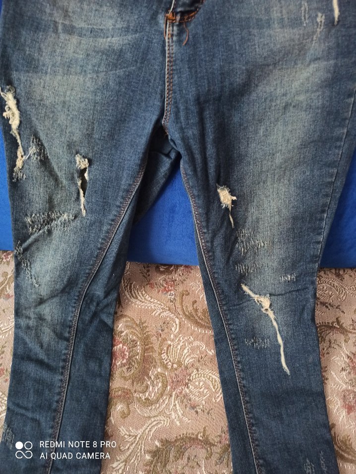 Kadın Mavi  dar paça Colin's marka - Görsel 3