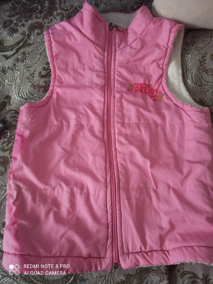 SIKkids pembe Çocuk yeleği - Görsel 2