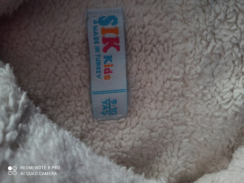 Kız Çocuk Pembe Fermuarlı Yelek - Görsel 2