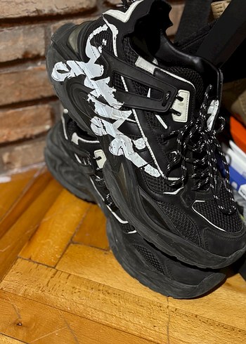 Topuklu Bağcıklı erkek Guess orjinal ayakkabı spor - Görsel 7