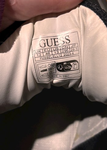 Topuklu Bağcıklı erkek Guess orjinal ayakkabı spor - Görsel 3