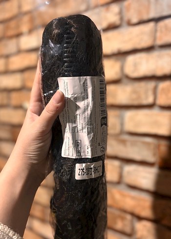 Gölgeli Kahverengi Dalgalı Sentetik Peruk - Görsel 4