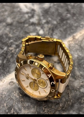 Lacoste Kadın Beyaz Altın Spor Şık Saat - Görsel 7