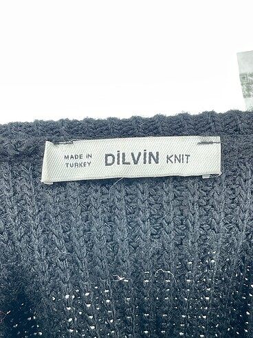 universal Beden siyah Renk Dilvin Kazak / Triko %70 İndirimli.