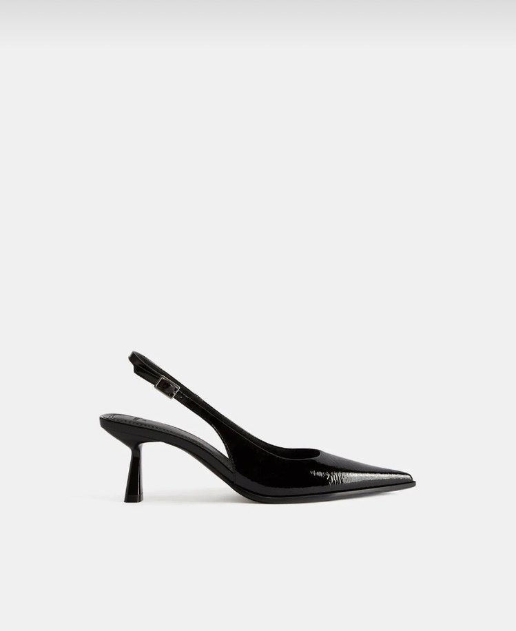 BERSHKA KISA SİVRİ TOPUKLU ARKASI AÇIK AYAKKABI - Görsel 3