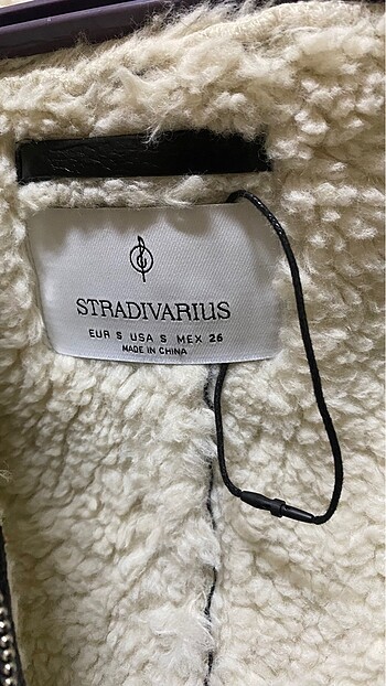 s Beden Stradivarius İçi Kürklü Bomber Ceket
