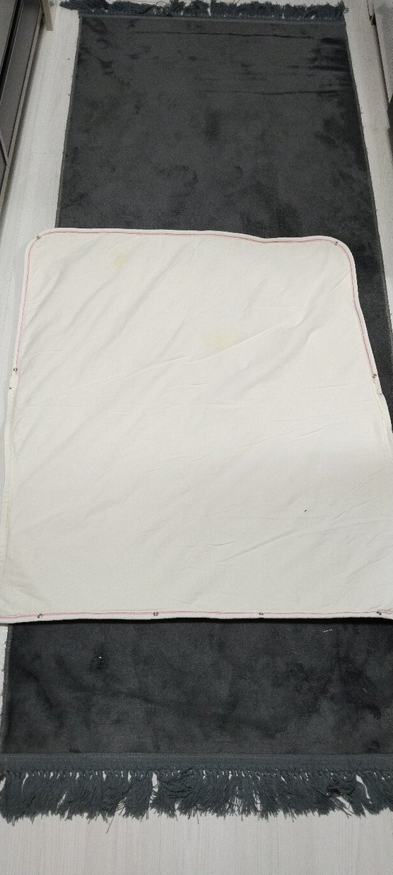 Bebek battaniyesi pembe beyaz - Görsel 4