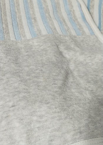 Gri Nakışlı Çocuk Battaniyesi - Görsel 5