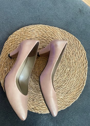 Bej Kadın Dolgu Topuklu Stiletto - Görsel 4