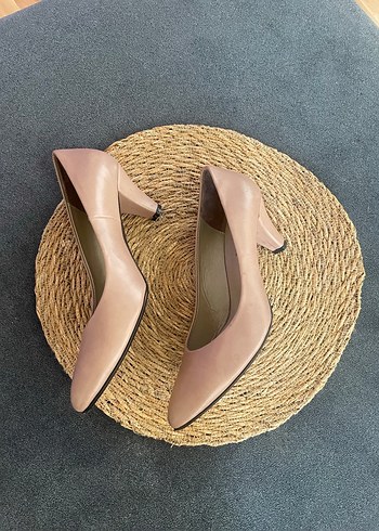 Bej Kadın Dolgu Topuklu Stiletto - Görsel 3