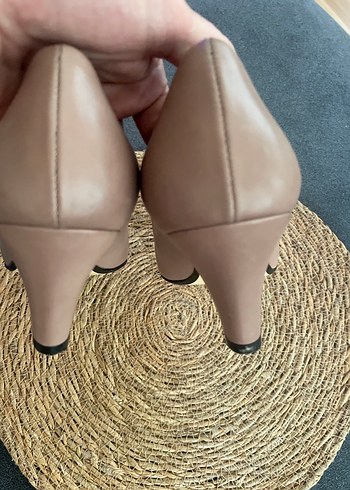 Bej Kadın Dolgu Topuklu Stiletto - Görsel 5