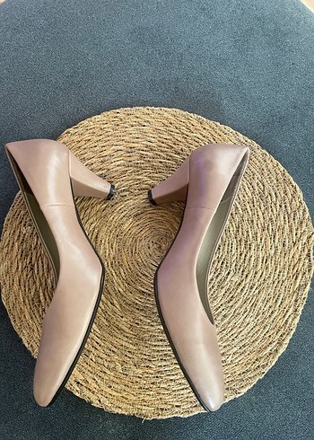 Bej Kadın Dolgu Topuklu Stiletto - Görsel 2