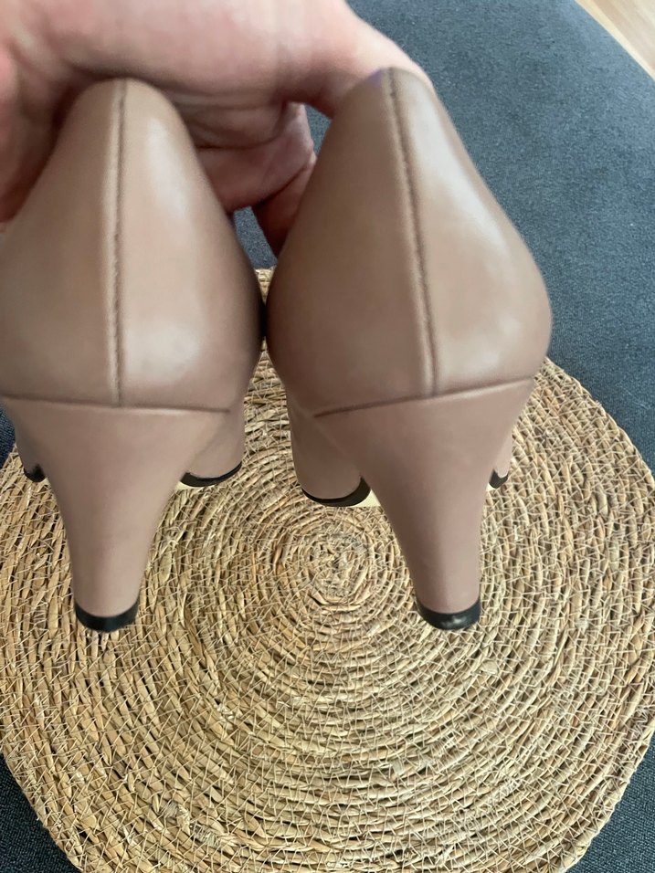 Bej Kadın Dolgu Topuklu Stiletto - Görsel 5