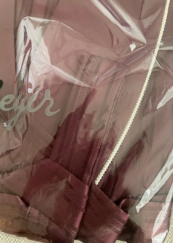 Bordo Desenli erkek pijama - Görsel 4