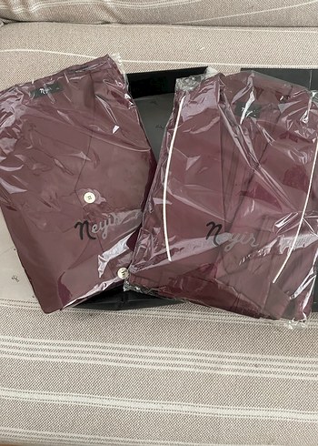 Bordo Desenli erkek pijama - Görsel 2