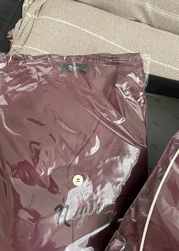 Bordo Desenli erkek pijama - Görsel 3