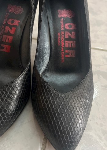 Vintage topuklu ayakkabı - Görsel 5