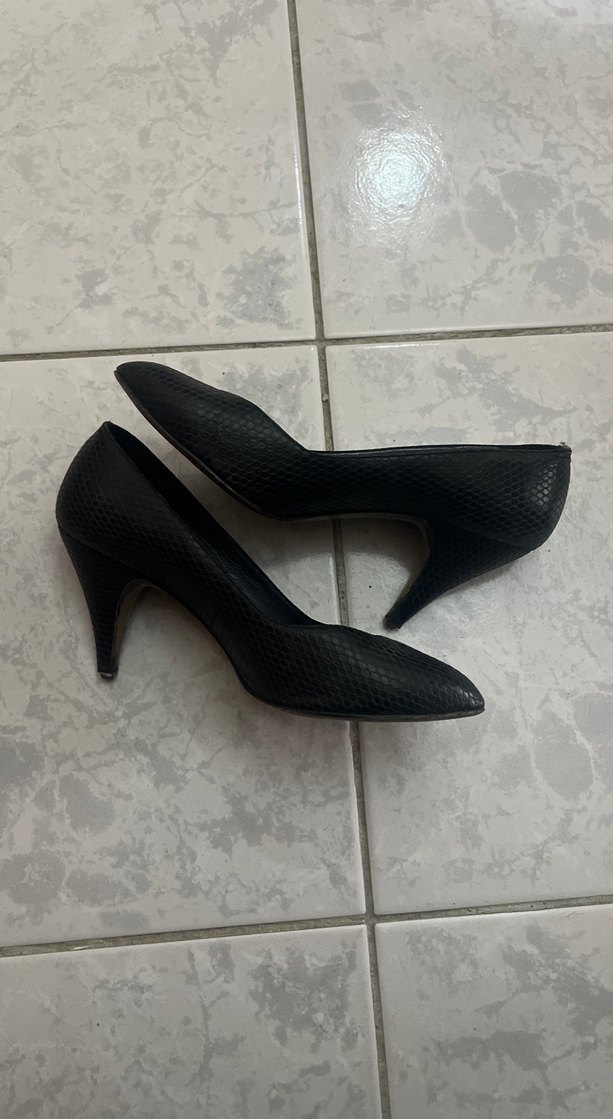 Vintage topuklu ayakkabı - Görsel 2