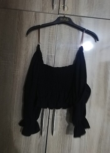 l Beden siyah Renk Crop buluz