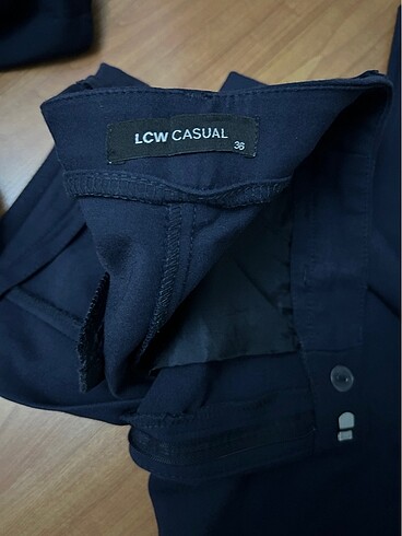 LC Waikiki lcw lacivert kumaş pantolon