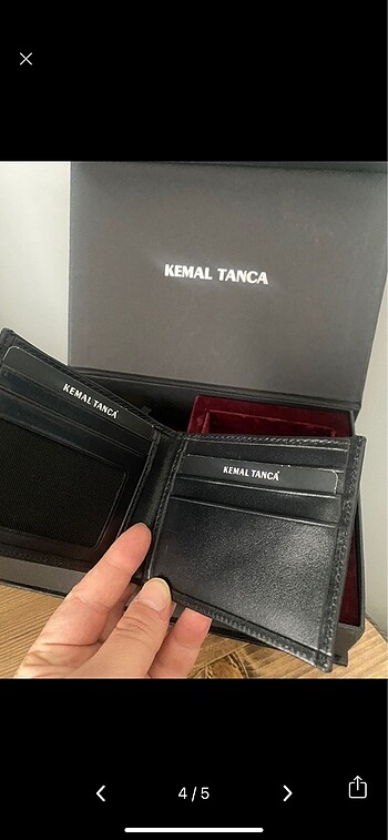 m Beden siyah Renk Kemal tanca cüzdan kemer
