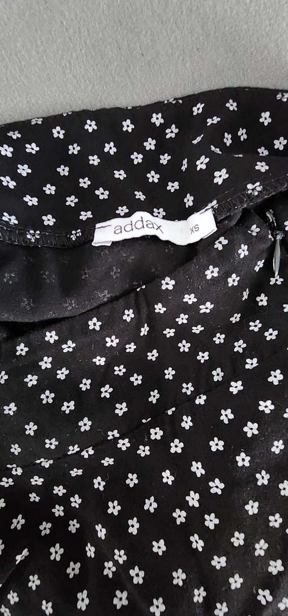 Kadın Siyah Puantiyeli Mini Etek - Görsel 2