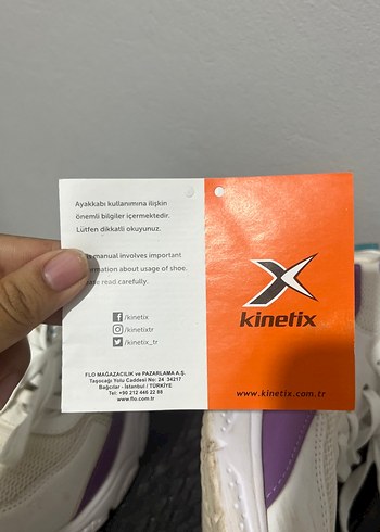 36 Beden beyaz Renk Beyaz kinetix Kadın Spor Ayakkabı