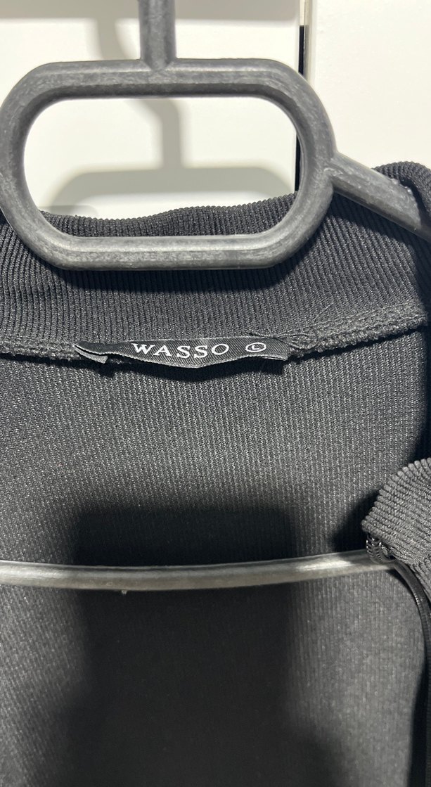 Siyah Yüksek Yaka Fermuarlı Kadın Ceket - Görsel 5