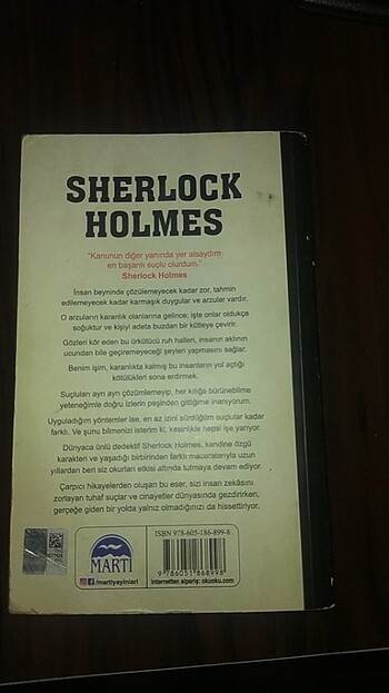  SHERLOCK HOLMES MAVİ YAKUT 