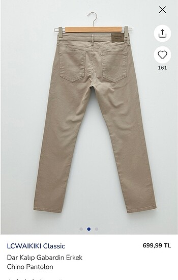 LC Waikiki Erkek Keten pantolon