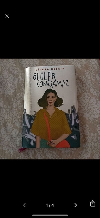 ciltli kitap ölüler konuşamaz