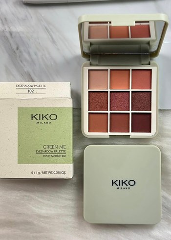 KIKO Milano 9'lu Yeşil Tonlu Far Paleti