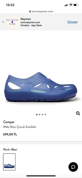 Camper Camper Çocuk Sandalet 30-31