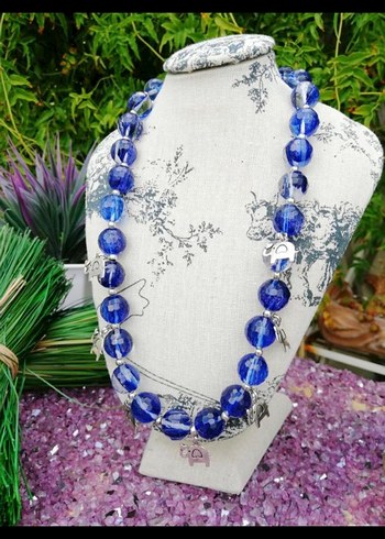 Kuvars kolye 14 mm - Görsel 2