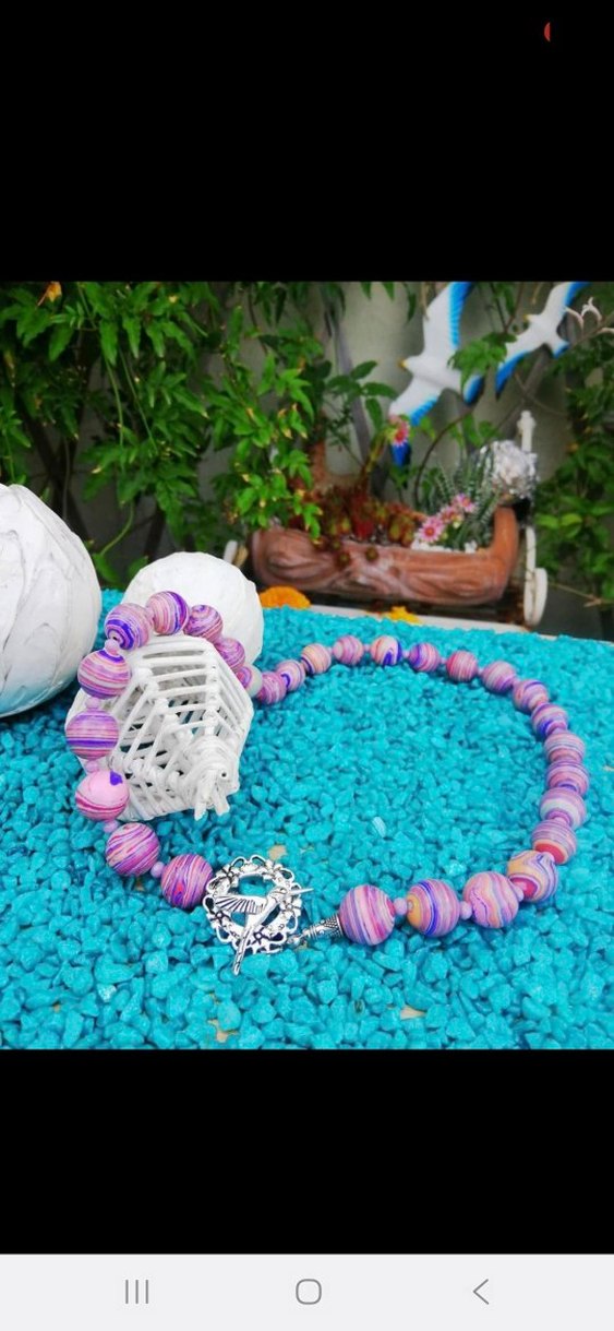 Malahit taşı 16 mm - Görsel 2