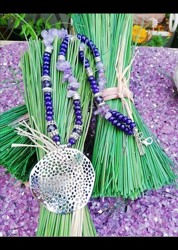 Doğal taş kolye - Görsel 2