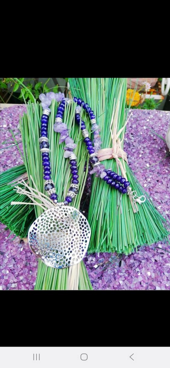 Doğal taş kolye - Görsel 2