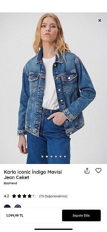 Mavi Jeans Mavi kot ceket