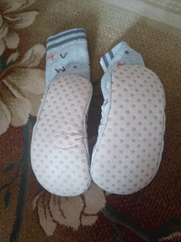 Gri Nakışlı Erkek Çorapları - Görsel 2