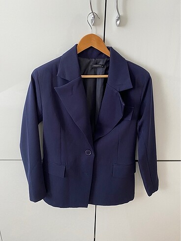 Lacivert blazer ceket