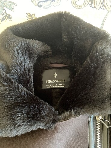 36 Beden siyah Renk Stradivarius mont