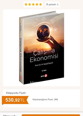 Çalışma Ekonomisi - Prof. Dr. M. Kemal Biçerli