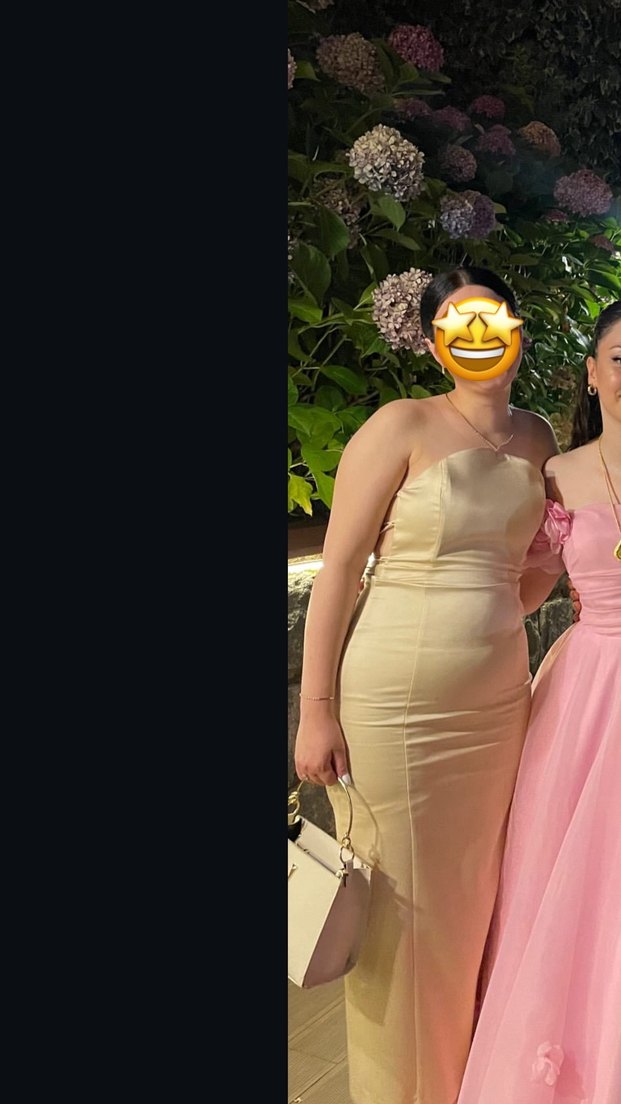 Zara İnce Askılı Beyaz Uzun Elbise - Görsel 3