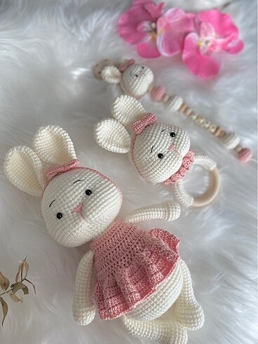 Diğer Amigurumi Bal Yanak Seti