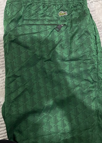 Yeşil Parlak Pilili Rahat Pantolon - Görsel 3