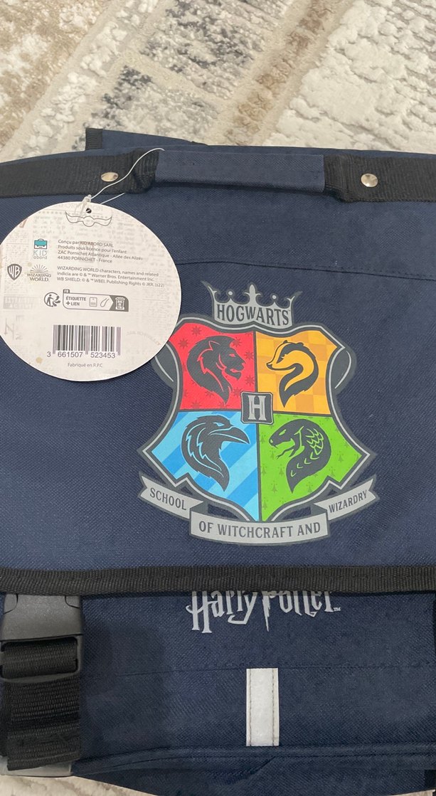 Harry Potter Mavi Çocuk Okul Çantası - Görsel 3