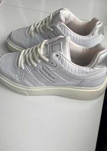 PowerSpeed Beyaz Kadın Platform Spor Ayakkabı - Görsel 3