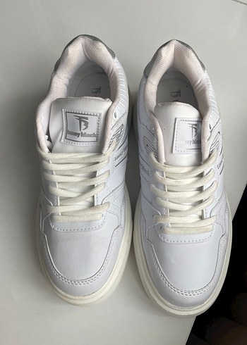 PowerSpeed Beyaz Kadın Platform Spor Ayakkabı - Görsel 2