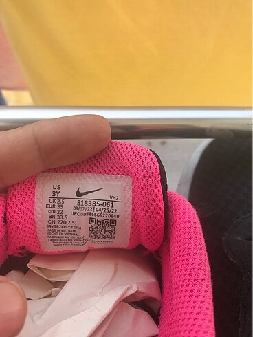 34 Beden siyah Renk Nike kız çocuk spor ayakkabı ????