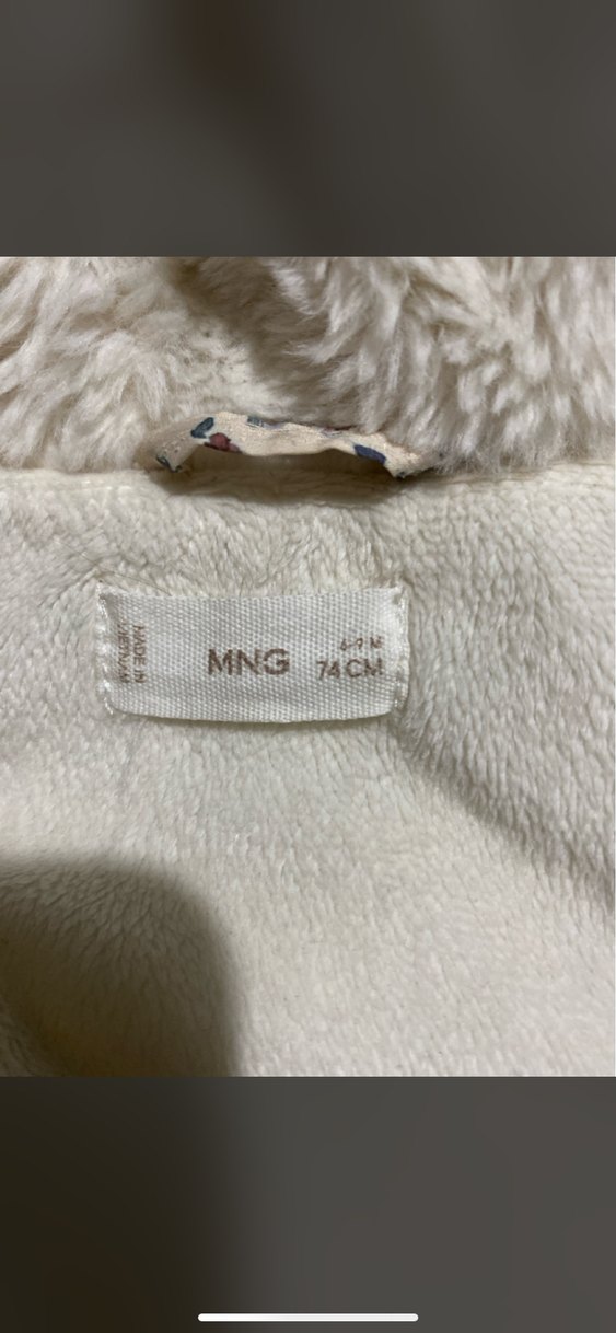 MANGO Baby Çiçek Desenli Kapitone Tulum - Görsel 5